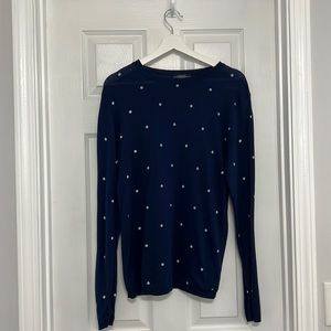 PULL&BEAR MENS M polkadot long sleeve shirt